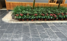 園林景觀青石板效果圖片